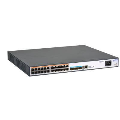 China LACP Maipu S3230-28TXP-AC 24 Port Gigabit PoE PoE+ L2+ Ethernet Network Access Switch 380W for sale