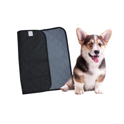 China Pet Pee Training Mats Washable Dog Training Pad Viable Reusable Puppy Underpad for sale