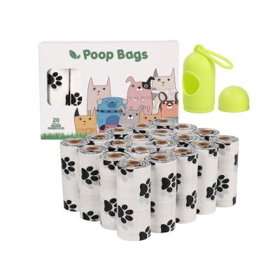 China Sustainable Eco - Friendly Cornstarch Dog Pet Poop Bags Biodegradable for sale