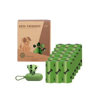 China 2021 Degradable Dog Poop Bags Sustainable Compostable Dog Poop Bags for sale