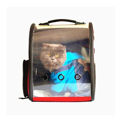 China OEM Breathable High Quality Cat Bag Pet Cages Transport Carriers Backpack for sale