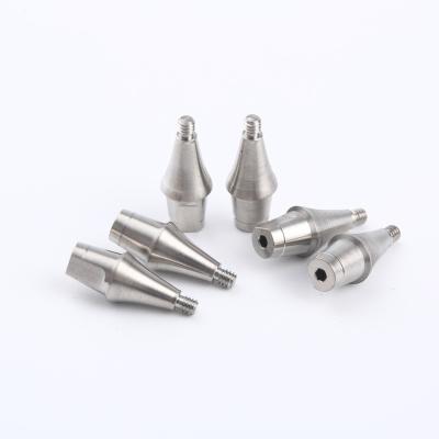 China Hot Sale 6.0-L5.5-GH4.0 Aluminum Solid Abutment Spare Parts Dental Unit Manufacturer for sale