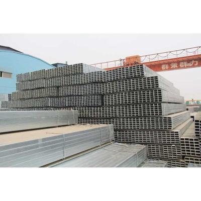 China Wholesale Square Structure Pipe Tube SHS Hot Dipped Galvanized Square Steel Pipe for sale