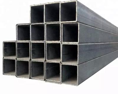 China Structure Pipe Black Carbon Square Tube Hollow Section Square And Rectangular Steel Pipe for sale