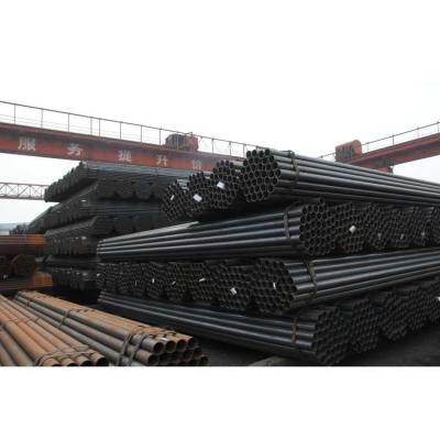 China Structure Pipe ERW Steel Pipe Black Scaffolding Steel Pipe Black Removal Pipe for sale