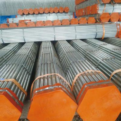 China Liquid Pipe Hot Dip Galvanized Round Steel Pipe / GI Pipe Galvanized Steel Pipe Galvanized Tube For Construction for sale