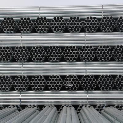 China Liquid Pipe Hot Dip Galvanized Round Steel Pipe / GI Pipe Galvanized Steel Pipe Galvanized Tube For Construction for sale