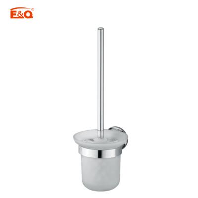 China Best Selling Simple Wall Mounted Modern Toilet Brush Holder Round Toilet Brush and Holder for sale