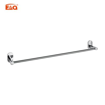 China Wall Mounted Brass Towel Rail Bathroom Accessories Modern Towel Hanger Single Towel Rack for sale