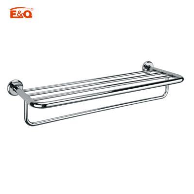 China Custom Made Good Quality Fashion Bathroom Hotel Bath Towel Shelf With Towel Rack for sale