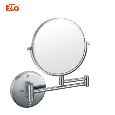 China Best Quality Hotel Bathroom Magnifying Makeup Mirror Wall Mount Makeup Mirror Custom for sale