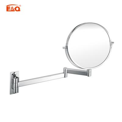 China Good Price Bathroom Magnifying Wall MountedSwivel Shaving Mirror Makeup Mirror For Sale for sale