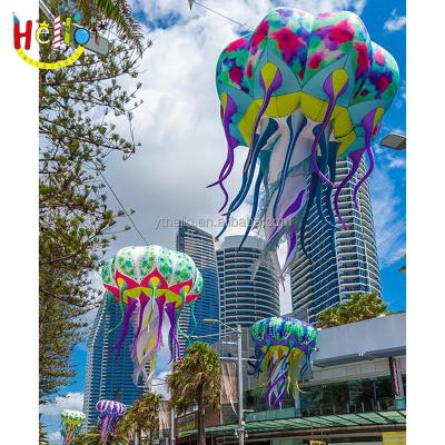 China Promotions Music Festival Decoration Inflatable Jellyfish Decoration Parade Event Hanging Ideas for sale