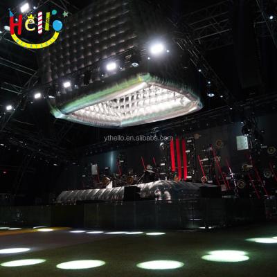 China Inflatable DJ Bar Inflatable DJ Studio Booth Inflatable Selling Booth Event Stage LED Lighting Inflatable Studio Booth Inflatable DJ Bar DJ Selling Booth for sale