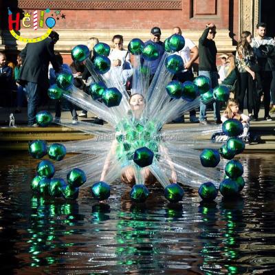 China event & Party supplies concept ahead of street show performance inflatable performance costumes for sale