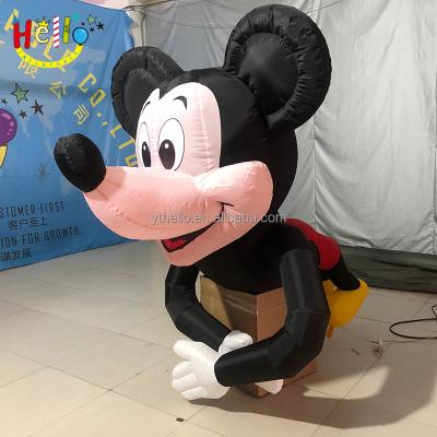 China event & Party Supplies Inflatable Mouse Cartoon Mickey Rat Cartoon Inflatable Opening Mall Decoration for sale