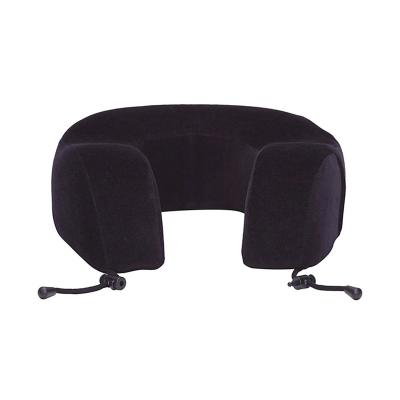 China Memory Muscle Relaxations Travel Memory Foam Neck Rest Custom Shape Pillow For Car for sale