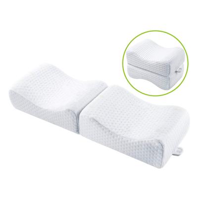 China Lightweight Memory Elasticity U Shape Dispersion Medical Leg Pressure Memory Foam Leg Pillow for sale