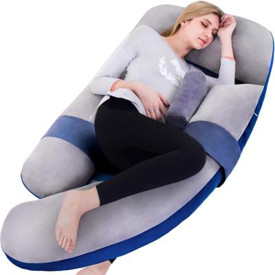 China High Quality Comfortable Memory G Shape Pregnancy Sleep Memory Foam Body Pillow for sale