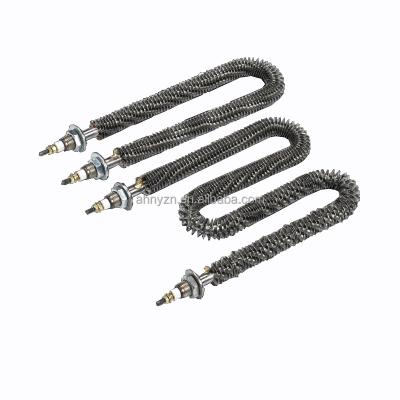 China Preheating High Quality Finned Tube Heater Element W Type Refined Petroleum Bitumen Heavy Oil U Shape Electric Air Heater for sale