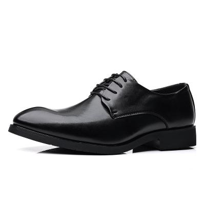 China Customized Good Quality Waterproof Oxford Formal Shoes Men Stylish Genuine Leather Shoes For Formal Man for sale