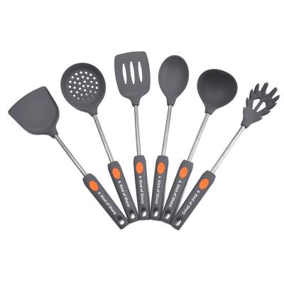 China Sustainable Eco Friendly Amazon Customize Private Label Home Kitchen Set Popular Silicon Kitchen Utensil Gift Sets for sale