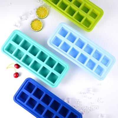 China Food Grade Viable Free Stick Reusable Colorful Portable Custom Ice Bpa Whiskey Non Cubes Silicone Mold for sale