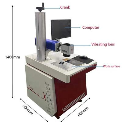 China Professional China Air Cooled Machine Marking Machine Fiber Laser 50W Fiber Laser Cheap Price for sale