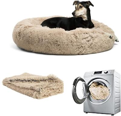 China DIVTOP Breathable Machine Washable Multiple Sizes Indoor Sleep Donut Soft Sofa Best Manufacture Luxury Dog Bed. for sale