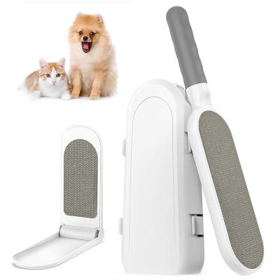 China Easy to Clean Clothes Cat Dog Hair Remover Portable Easy Cleaning, Car Seat Couch Carpet Fiber Brush Pet Hair Remover for sale