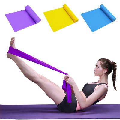 China Durable Core Exercise Elastic Band Physiotherapy Lower Pilates Workout Elastic Latex Bands, Yoga Resistance Bands Set\ for sale