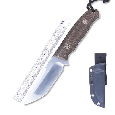 China OEM Wholesale Non-variable High Hardness Outdoor Adventure Camping Knife For 60-61HRC Hardness Tactical Knives With Fixed Blade Knife for sale