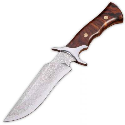 China Wholesale Non-variable rambo knife for damascus steel knife with fixed blade knife hunting for sale