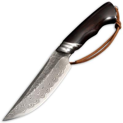 China Wholesale Non-changeable OEM Damascus Steel Knife For Damascus Hunting Knife With Damascus Knife for sale