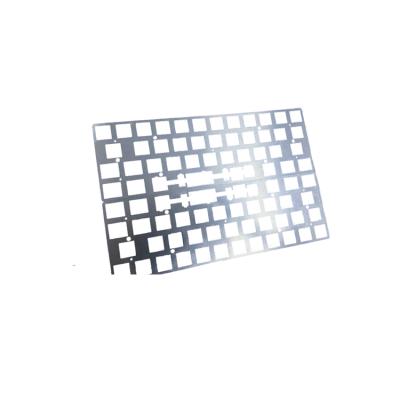 China Different Types Custom Multicolor Anodizing Aluminum Keyboard Plate Industry Case for sale