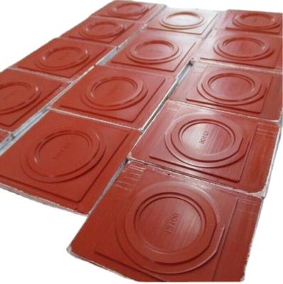 China Hot Stamping Plate Heat Press Machine Plate Silicone Plate for sale