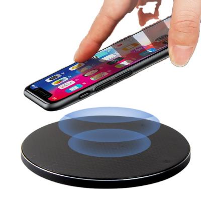 China 2021 New Mobile Phone Design Metal Alloy 10w Fast Charging Wireless Charger With Pad For UNTUK K8 K9 Smartphone for sale