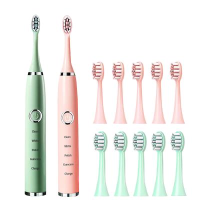 China Newest Simple Modern Sonic Electric Toothbrushes For Adults Kids Smart Timer Whitening Toothbrush IPX7 Waterproof for sale