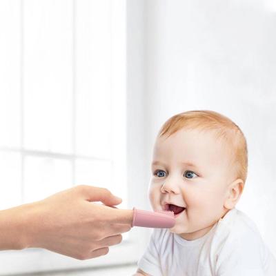 China Home Hot Selling Silicone Toothbrush Finger Soft Toothbrush Children For Babies And Infants for sale