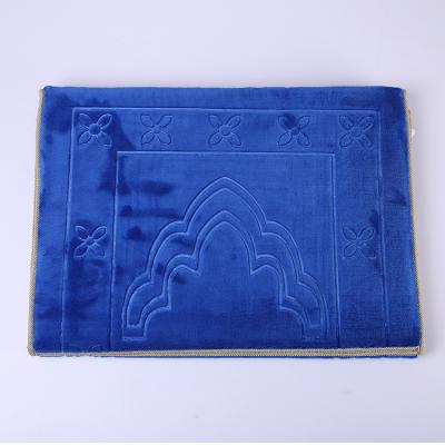 China Mosque Anti-Water Islam Travel Muslim Folding Prayer Mat With Portable Arabic Sejadah Cover Mat for sale