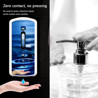 China Foam Wall Mounted Automatic Soap Dispenser IMD Manufacturer Manufacturer 1000ML Liquid Hand Sanitizer Soap Dispenser for sale