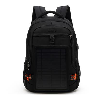 China Waterproof Portable Solar Charging Panel Laptop Bag Solar Charging Bag with USB Charging Solar Backpack for sale