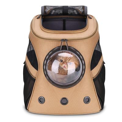 China Travel/Office/Walking/Hiking Pet Bag Wholesale Large Capacity Practical Portable Travel Carrier Soft Backpack Bag for sale