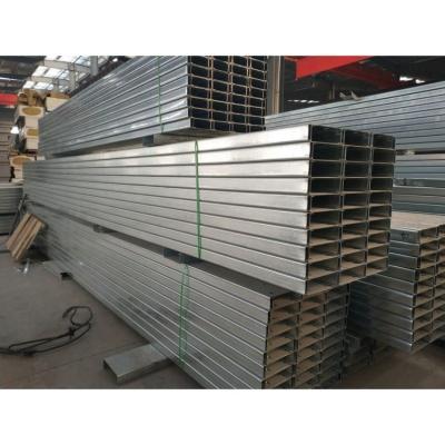 China Steel structure supporting china wholesale products galvanized steel profile / steel profile c drawing purlin for sale