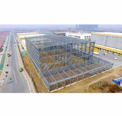 China Warehouse Storage Structure Workshop Long-span Space Lightweight Steel Roofing Truss Structure for sale