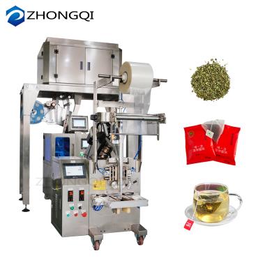 China Chemical Full Automatic Weighing 2g Per Bag Regular Triangular Tea Bag Packaging Machine With String for sale