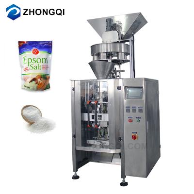 China 304 Stainless Steel Shape Plastic Bag Pouch Bag Chemical Full Automatic Vertical Salt Sugar Packing Machine Price for 1kg 5kg 10kg for sale