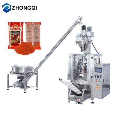 China Full Automatic Food 250g 500g 1kg 2kg 5kg Small Weighing Sachets Pepper Spice Red Chilli Powder Filling Packing Machine Price for sale