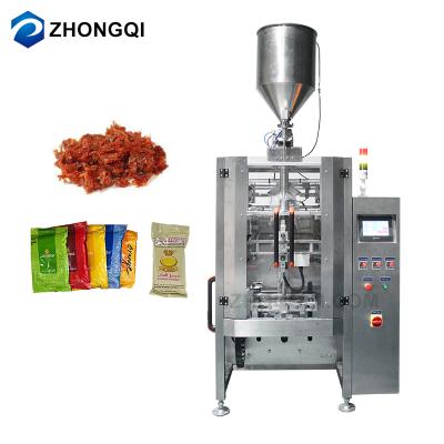 China Foshan factory food oil paste shisha tobacco molasses vertical package automatic weighing packaging machine for sale