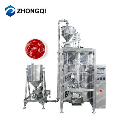 China Chemical Standard Automatic Tomato Sauce Packing And Filling Machine For Ketchup Sachet Packaging Machine for sale